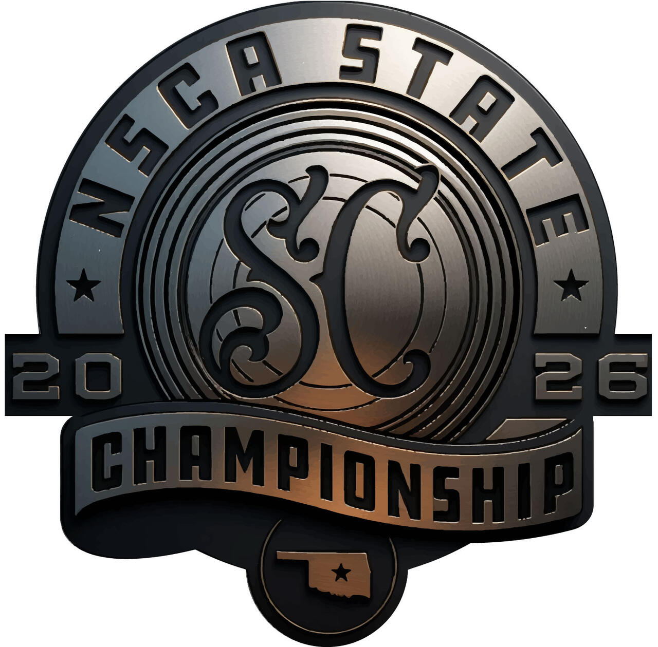2026 NSCA Oklahoma State Championship Logo