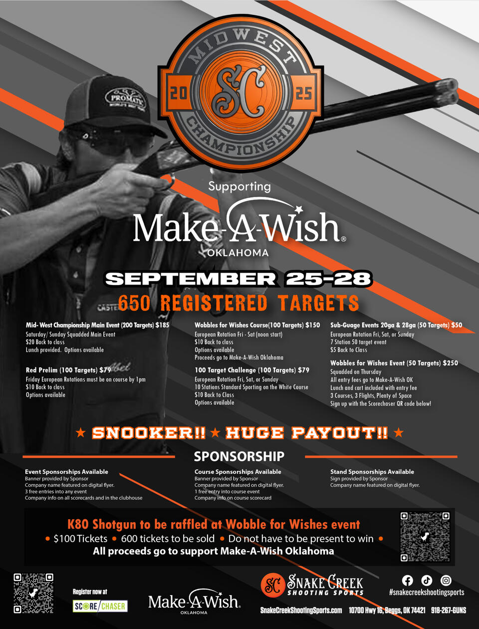 SCSS Midwest Championship 2025 Flyer